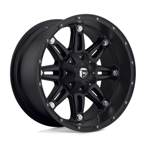 20x10 fuel off-road d531 hostage matte black wheel 6x5.5 bolt pattern 18mm offset