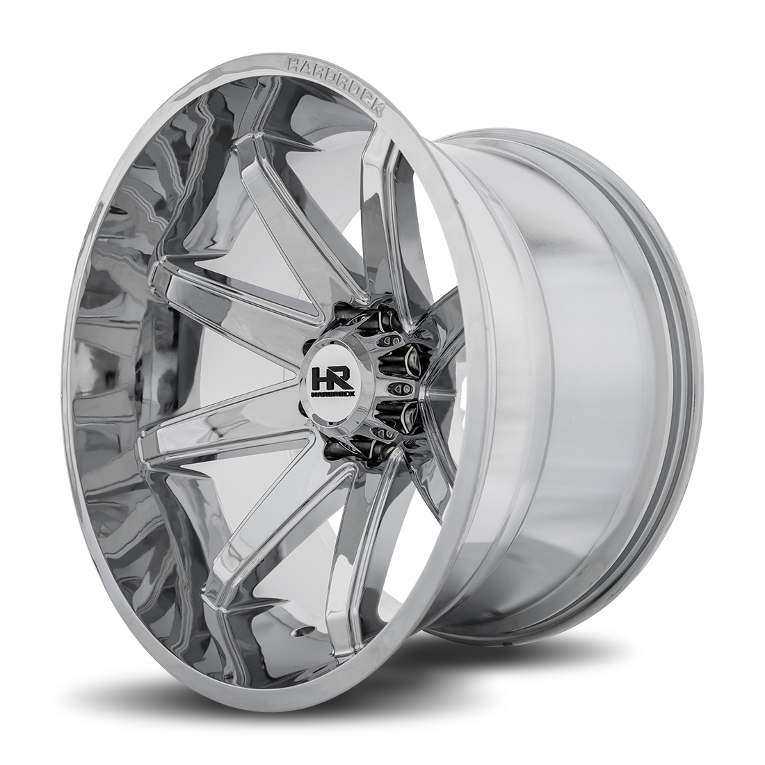 24x14 Hardrock Offroad H502 Painkiller XPosed Chrome Wheel 6x5.5 Bolt Pattern -76mm Offset