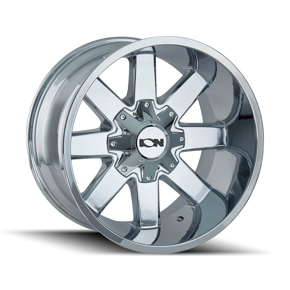 20x9 ion alloy 141 chrome wheel 6x5.5 bolt pattern 0mm offset