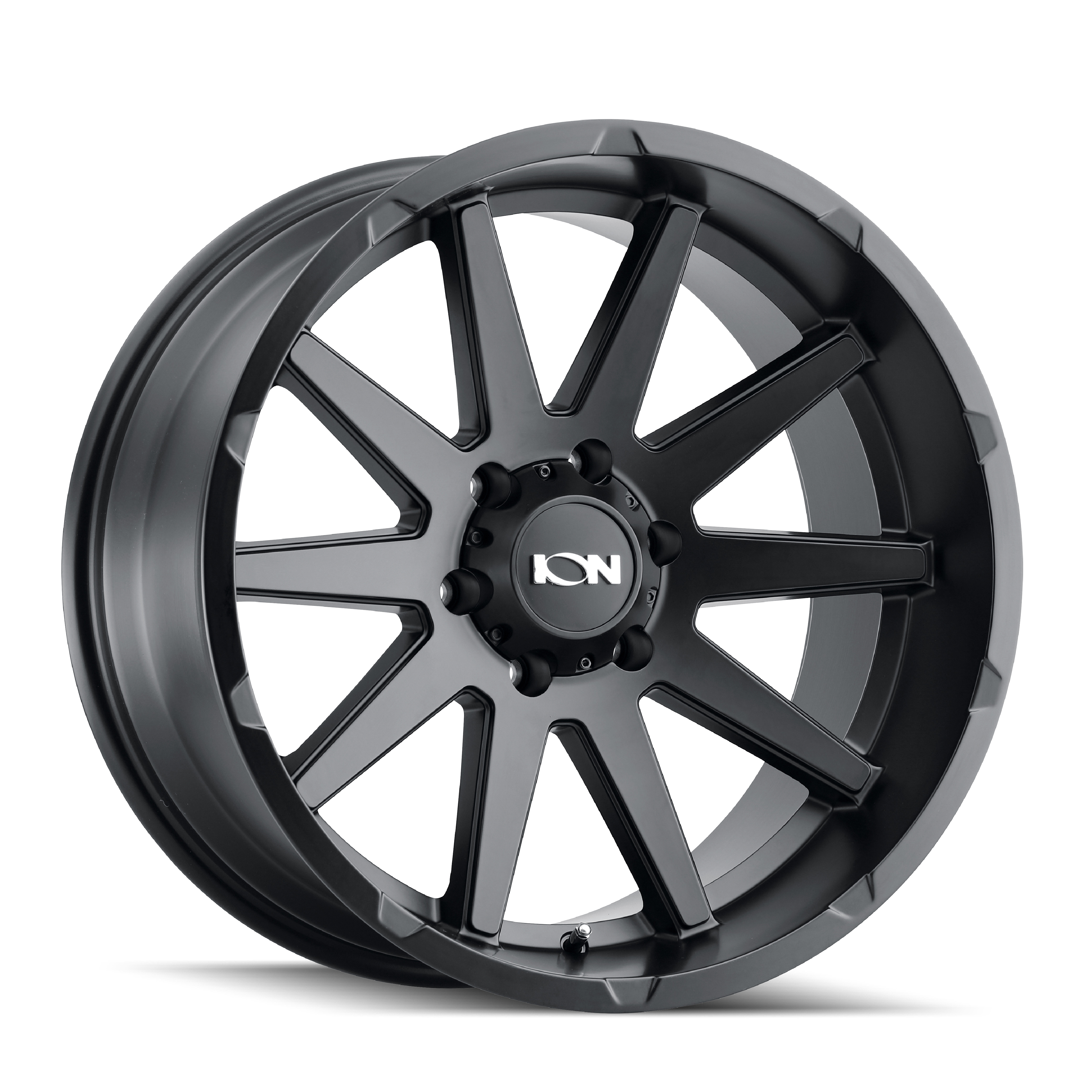 20x10 ion alloy 143 matte black wheel 6x5.5 bolt pattern 19mm offset