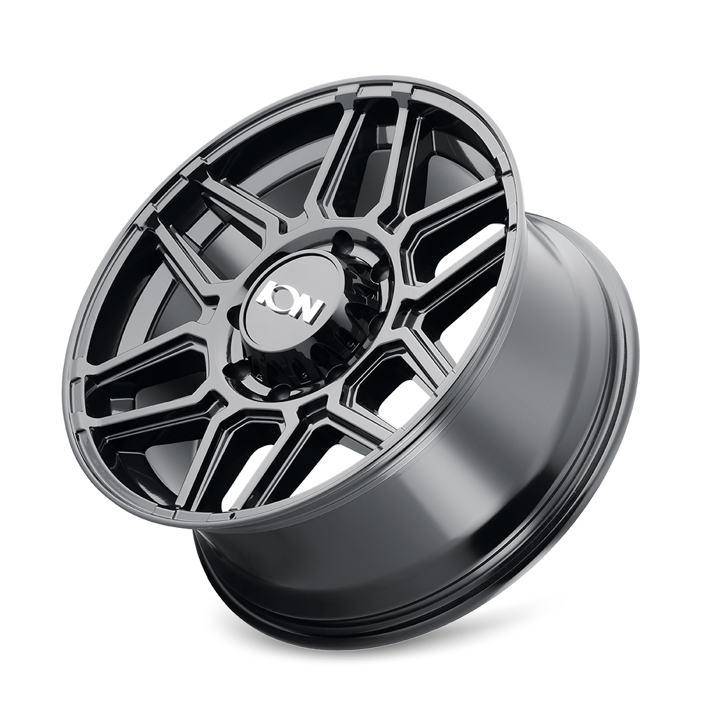 20x9 ion alloy 146 gloss black wheel 6x5.5 bolt pattern 18mm offset