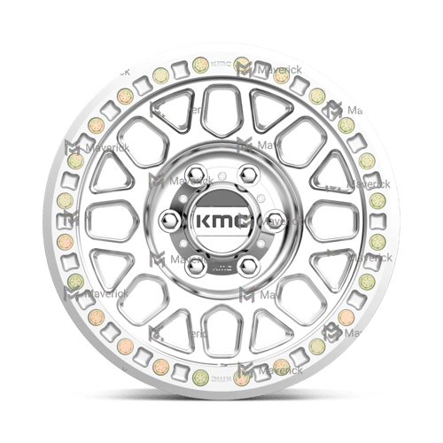 17x8 5 kmc km234 grenade desert machined beadlock wheel 6x5.5 bolt pattern 0mm offset