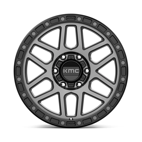 18x9 kmc km544 mesa satin black w gray tint wheel 6x5.5 bolt pattern 18mm offset