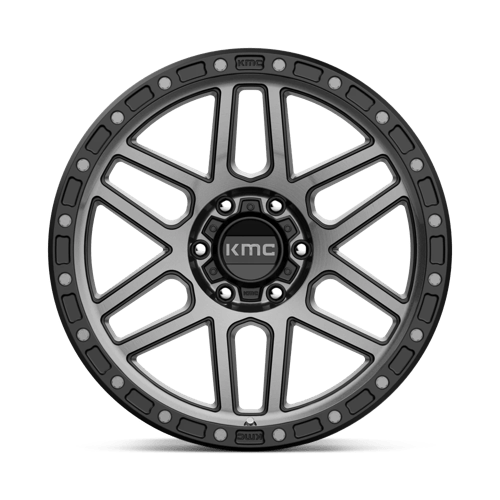 20x9 kmc km544 mesa satin black w gray tint wheel 6x5.5 bolt pattern 0mm offset