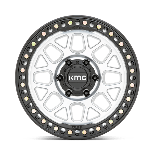 17x9 kmc km549 grs machined w satin black lip wheel 6x5.5 bolt pattern 18mm offset