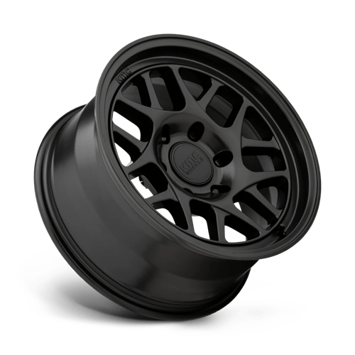 17x8 5 kmc km717 bully ol satin black wheel 6x5.5 bolt pattern 18mm offset
