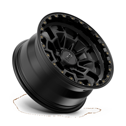 16x8 kmc km718 summit satin black wheel 6x5.5 bolt pattern 0mm offset