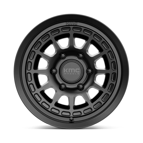 16x8 kmc km719 canyon satin black wheel 6x5.5 bolt pattern 0mm offset