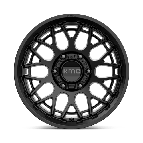17x8 5 kmc km722 technic satin black wheel 6x5.5 bolt pattern 18mm offset
