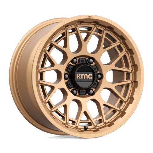 17x8 5 kmc km722 technic matte bronze wheel 6x5.5 bolt pattern 18mm offset