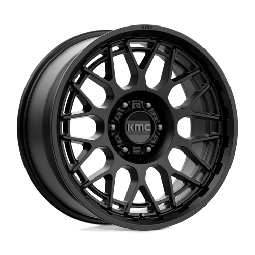 20x9 kmc km722 technic satin black wheel 6x5.5 bolt pattern 18mm offset