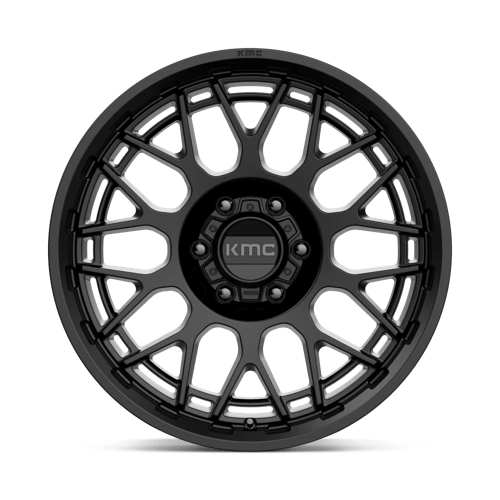 20x9 kmc km722 technic satin black wheel 6x5.5 bolt pattern 18mm offset