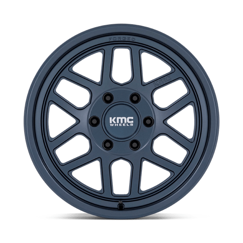 18x9 kmc km446 mesa metallic blue wheel 6x5.5 bolt pattern 12mm offset