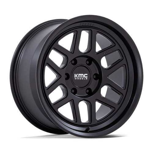 18x9 kmc km446 mesa satin black wheel 6x5.5 bolt pattern 12mm offset