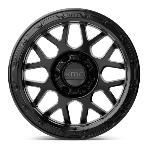 17x9 kmc km535 grenade off-road matte black wheel 6x5.5 bolt pattern 12mm offset