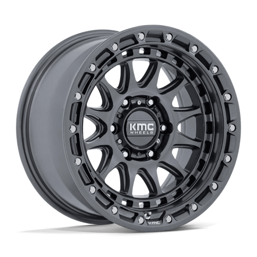 17x8 5 kmc km556 crux gloss gunmetal wheel 6x5.5 bolt pattern 0mm offset
