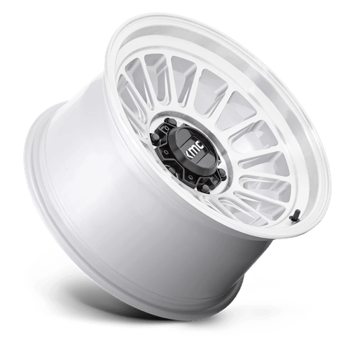 17x9 kmc km724 impact ol silver machined wheel 6x5.5 bolt pattern 12mm offset