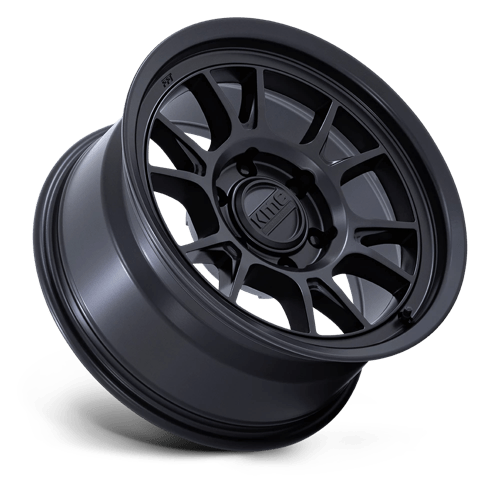 17x8 5 kmc km729 range matte black wheel 6x5.5 bolt pattern 10mm offset