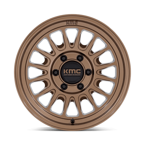 18x9 kmc km733 impact fft matte bronze wheel 6x5.5 bolt pattern 0mm offset