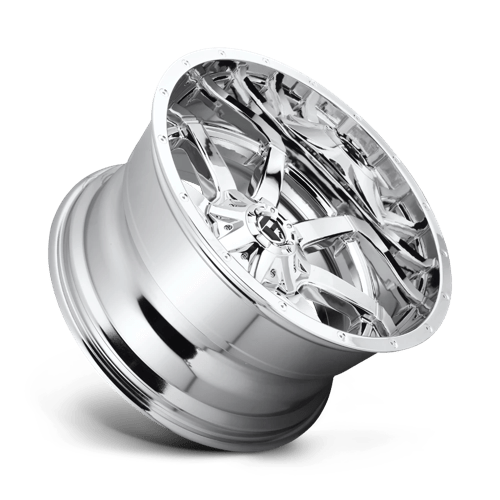 22x10 fuel off-road d536 maverick chrome plated wheel 6x5.5 bolt pattern 24mm offset