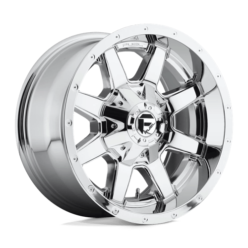 17x9 fuel off-road d536 maverick chrome plated wheel 6x5.5 bolt pattern 12mm offset