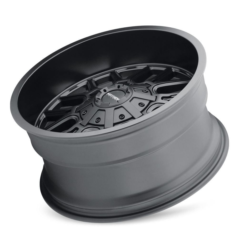 20x9 mayhem cogent matte black wheel 6x5.5 bolt pattern 18mm offset