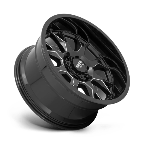 20x10 moto metal mo806 gloss black milled wheel 6x5.5 bolt pattern 18mm offset