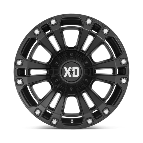 20x10 xd wheels xd851 monster 3 satin black wheel 6x5.5 bolt pattern 18mm offset