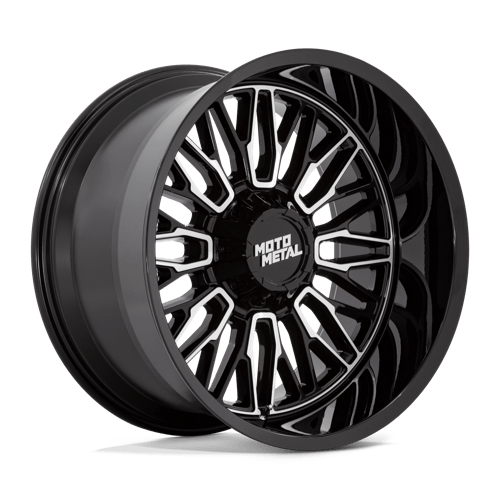 22x10 moto metal mo809 stinger gloss black machined wheel 6x5.5 bolt pattern 18mm offset