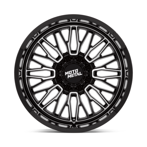 20x9 moto metal mo809 stinger gloss black machined wheel 6x5.5 bolt pattern 18mm offset
