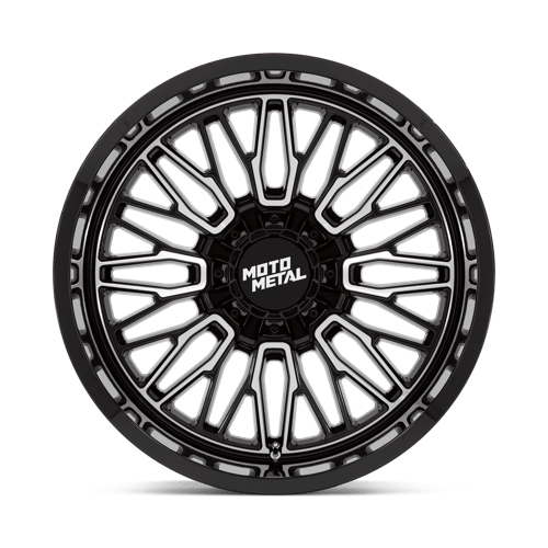 20x10 moto metal mo809 stinger gloss black machined wheel 6x5.5 bolt pattern 18mm offset