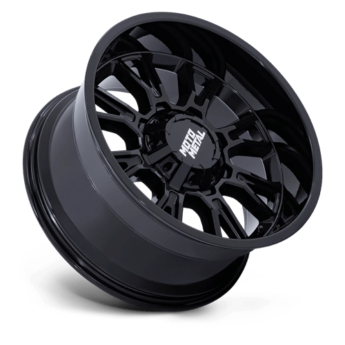 18x9 moto metal mo810 legacy gloss black wheel 6x5.5 bolt pattern 1mm offset
