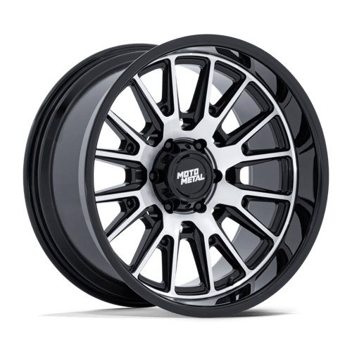 20x10 moto metal mo814 tekton gloss black w machined face wheel 6x5.5 bolt pattern 18mm offset