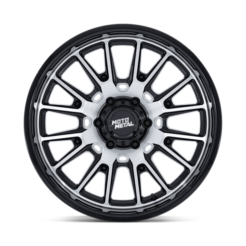 20x9 moto metal mo814 tekton gloss black w machined face wheel 6x5.5 bolt pattern 20mm offset