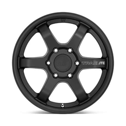 17x8 5 motegi racing mr150 trailite satin black wheel 6x5.5 bolt pattern 0mm offset