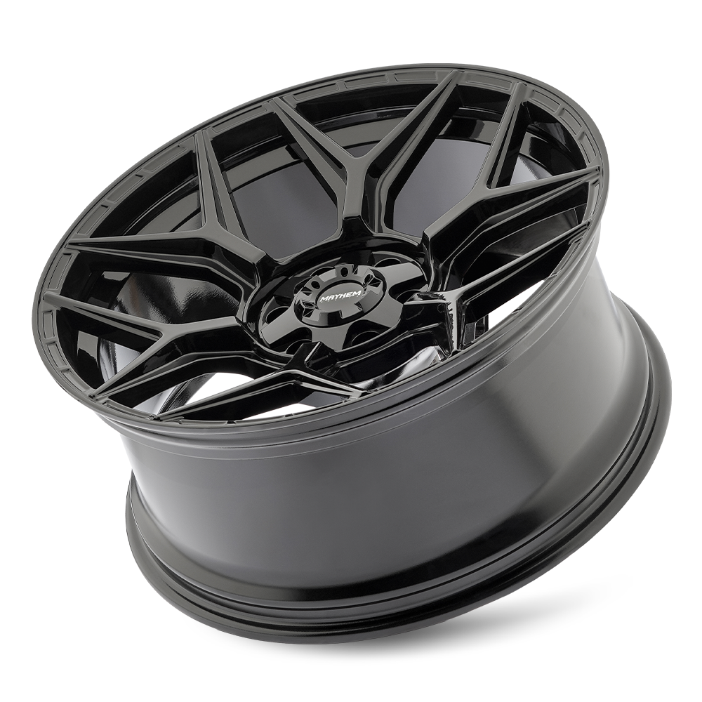 20x10 mayhem vanquish gloss black wheel 6x5.5 bolt pattern 19mm offset