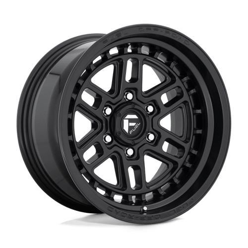 17x9 fuel off-road d667 nitro matte black wheel 6x5.5 bolt pattern 1mm offset