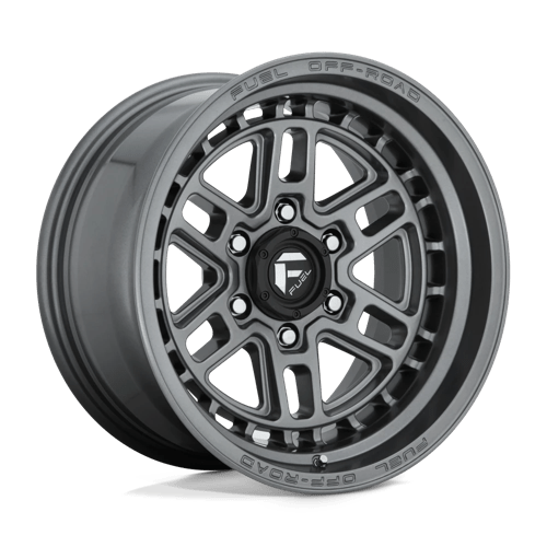 17x9 fuel off-road d668 nitro matte gun metal wheel 6x5.5 bolt pattern 12mm offset