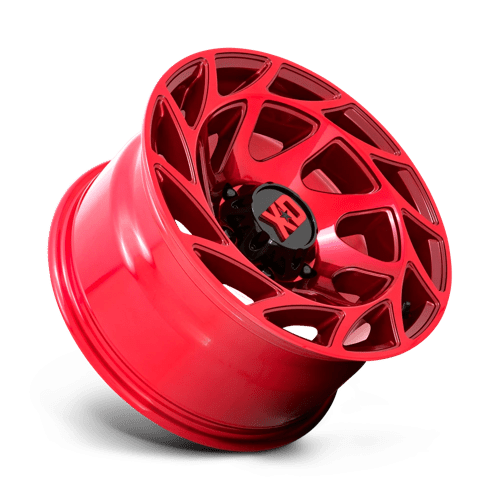 20x9 xd wheels xd860 onslaught candy red wheel 6x5.5 bolt pattern 0mm offset