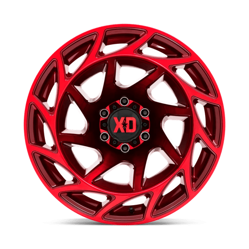 22x12 xd wheels xd860 onslaught candy red wheel 6x5.5 bolt pattern 44mm offset