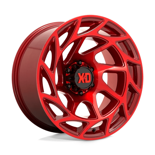 20x10 xd wheels xd860 onslaught candy red wheel 6x5.5 bolt pattern 18mm offset