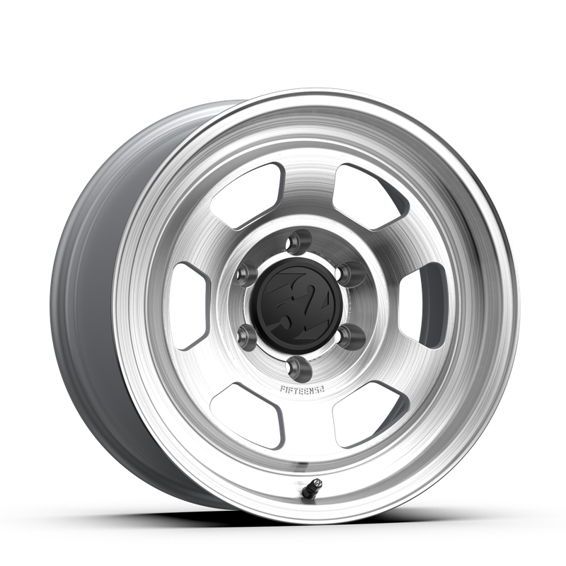 17x8.5 Fifteen 52 Patrol HD Machined W/Clear Coat Wheel 6x5.5 Bolt Pattern 0mm Offset