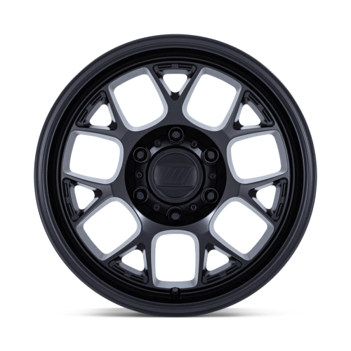 17x8 5 pro comp alloys pa205 wraith matte black wheel 6x5.5 bolt pattern 0mm offset