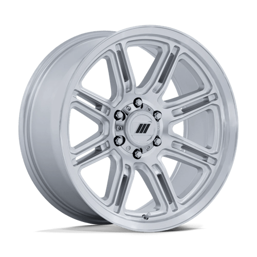 20x9 pro comp alloys pa206 snare gloss silver w machined face wheel 6x5.5 bolt pattern 0mm offset