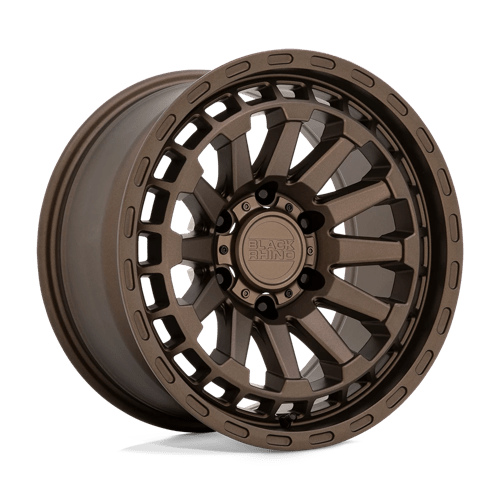 18x9 5 black rhino hard alloys rad raid matte bronze wheel 6x5.5 bolt pattern 12mm offset