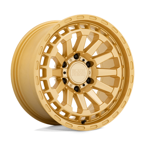 17x8 5 black rhino hard alloys rad raid gold wheel 6x5.5 bolt pattern 0mm offset