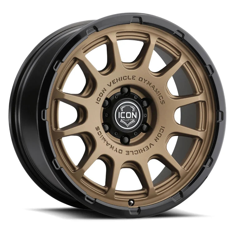 18x9 Icon Alloys Sentinel Forged Silver Machined Wheel 6x5.5 Bolt Pattern 25mm Offset