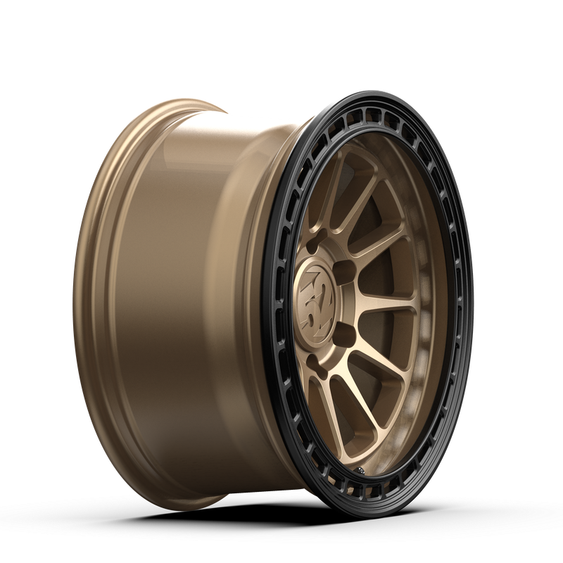 17x8.5 Fifteen 52 Range HD Matte Bronze Wheel 6x5.5 Bolt Pattern 0mm Offset