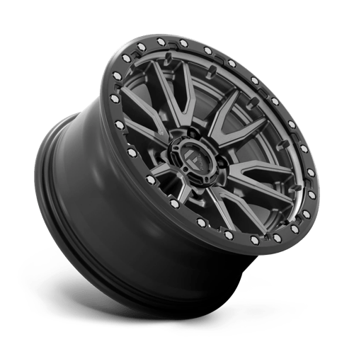 16x8 fuel off-road d680 rebel matte gunmetal black bead ring wheel 6x5.5 bolt pattern 1mm offset
