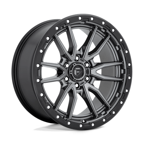 20x9 fuel off-road d680 rebel matte gunmetal black bead ring wheel 6x5.5 bolt pattern 20mm offset
